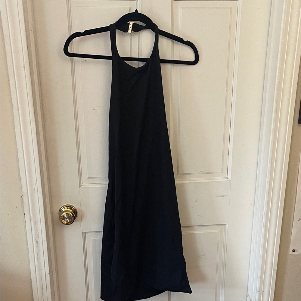 Forever 21 Black Backless Dress